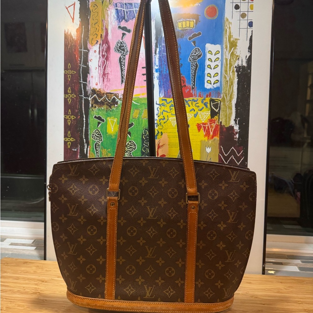 Louis Vuitton Brown Monogram Babylone Tote Bag